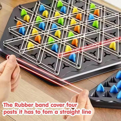 Chain Triangle Chess Game | Logical Strategy Puzzle for Kids & Toddlers